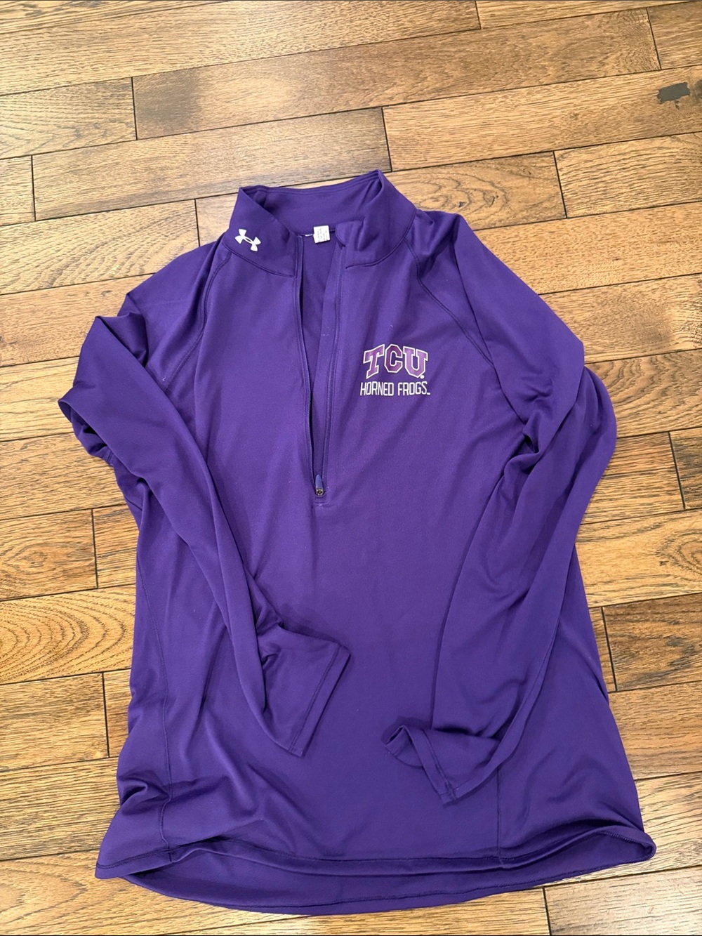 Under Armour Purple TCU Horned Frogs Quarter-Zip